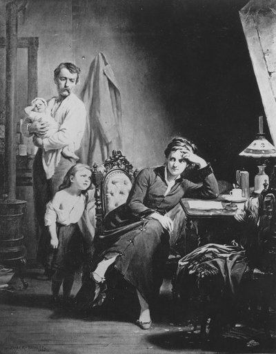 女性の解放、1880 作： Fritz Zuber Buhler